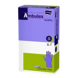 matopat Kesztyű nitryl púder mentes lila s 100 db