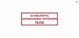 Matrica /Az emelőhátfa hatósugarában tartózkodni TILOS!/ (P0160)
