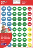 Matrica, emoji, APLI Kids "Stickers", boldog arcok