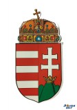 Matrica - magyar címer, 23 cm