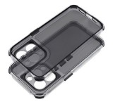 Matrix Apple iPhone 14 Pro hátlap tok kameravédő peremmel, fekete