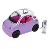 Mattel Barbie: Barbie elektromos autója töltőállomással (HJV36) (HJV36) - Barbie babák