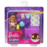 Mattel Barbie: Bébiszitter szett pelenkázható babával (GHV83/GHV86) (mattelGHV83/GHV86) - Barbie babák