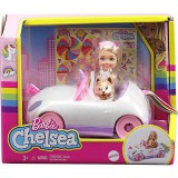 Mattel Barbie: Chelsea baba kisautóval játékszett (GXT41) (GXT41) - Barbie babák