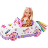 Mattel Barbie: Chelsea baba unikornis autója