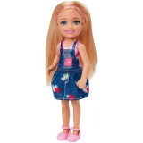 Mattel Barbie Chelsea Club: Farmerruhás szőke lány