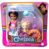 Mattel Barbie Chelsea és cica kiskedvence játékszett (HGT08/HGT09) (HGT08/HGT09) - Barbie babák