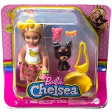 Mattel Barbie Chelsea és kutya kiskedvence játékszett (HGT08/HGT11) (HGT08/HGT11) - Barbie babák