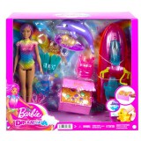 Mattel Barbie Dreamtopia: Barbie vízi kalandja jetskivel játékszett (HBW90) (HBW90) - Barbie babák