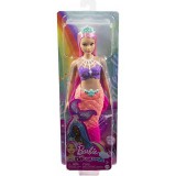 Mattel Barbie Dreamtopia sellő világos rózsaszín hajú baba (HGR08/HGR09) (HGR08/HGR09) - Barbie babák