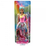 Mattel Barbie Dreamtopia unikornis baba rózsaszín szarvval (HGR18/HGR21) (HGR18/HGR21) - Barbie babák