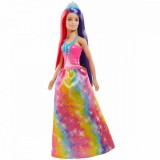 Mattel Barbie Dreamtopia: Varázslatos frizura baba - hercegnő