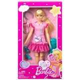 Mattel Barbie: első Barbie babám - szőke hajú baba 34cm (HLL19) (HLL19) - Barbie babák