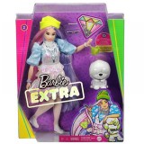 Mattel Barbie Extra: Baba csillogó ruhában, kiskedvenccel  (GRN27/GVR05) (GRN27/GVR05) - Barbie babák