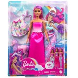 Mattel Barbie Fairytale: átváltozó sellőbaba (2023) kiegészítőkkel (HLC28) (HLC28) - Barbie babák