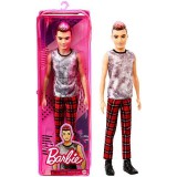 Mattel Barbie Fashionista baba mintás nadrágban (DWK44/GVY29) (DWK44/GVY29) - Barbie babák