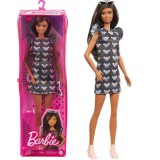 Mattel Barbie Fashionistas: Barbie egér mintás ruhában