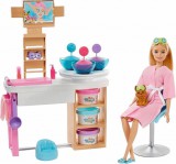 Mattel Barbie feltöltődés - Szépségszalon játékszett