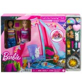 Mattel Barbie Kemping kaland sátorral és babákkal (HGC18) (HGC18) - Barbie babák