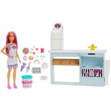 Mattel Barbie: kézműves cukrászműhely (HGB73) (HGB73) - Barbie babák
