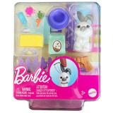 Mattel Barbie: kiskedvencek nyuszi játékszett (HKD81/HKD84) (HKD81/HKD84) - Barbie babák