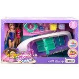 Mattel Barbie Mermaid Power motorcsónak játékszett (HHG60) (HHG60) - Barbie babák