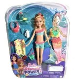 Mattel Barbie Mermaid Power Sellő tesók Stacie baba (HHG54/HHG56) (HHG54/HHG56) - Barbie babák
