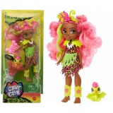 Mattel Cave Club: Fernessa baba bébi őslénnyel