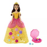 Mattel Disney hercegnők: Virág varázslat Belle baba (HWB41)