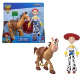 Mattel Disney Pixar Toy Story 5 Jessie és Bullseye mozgatható figura szett 18 cm