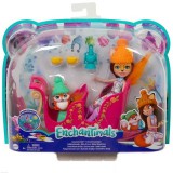 Mattel Enchantimals: Felicity Fox szánnal és kisállattal (FJH11/GJX31) (FJH11/GJX31) - Játékfigurák