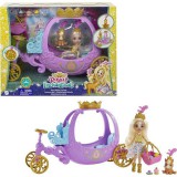 Mattel EnchanTimals: Király hintó, Peola Pony babával és Petitevel