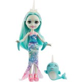 Mattel EnchanTimals: Naddie Narwhal és Sword figura