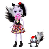 Mattel Enchantimals: szőrmés Sage Skunk figura