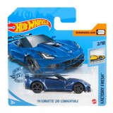 Mattel Hot Wheels: 19 Corvette ZR1 Convertible kisautó - sötétkék