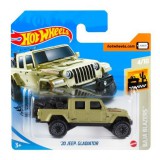 Mattel Hot Wheels: 20 Jeep Gladiator kisautó - olívazöld