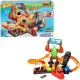 Mattel Hot Wheels City: Tomboló gorilla játékszett