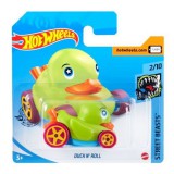 Mattel Hot Wheels: Duck N Roll kisautó - zöld