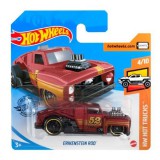 Mattel Hot Wheels: Erikenstein Rod - sötét vörös