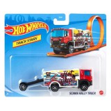 Mattel Hot Wheels Track Stars: Scania Rally Truck teherautó