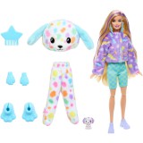 Mattel HRK41 Barbie Cutie Reveal Color Dream Series dalmata mintás baba (HRK41)