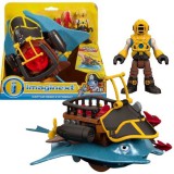 Mattel Imaginext: Kalózos játékszett - Némó kapitány és a harci rája