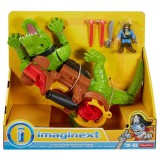 Mattel Imaginext: sétáló krokodil és Hook kapitány