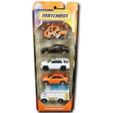 Mattel Matchbox: 5 darabos kisautó készlet - City adventure II