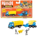Mattel Matchbox: Hitch and Haul - MBX Construction Zone járműszett