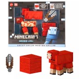 Mattel Minecraft Diamond Level bárány figura - 14 cm (JCV22)