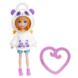 Mattel Polly Pocket: Hoodie Buddy - Panda Doll (HKW00)
