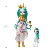 Mattel Royal Enchantimals: Unity királynő és Stepper - 20 cm