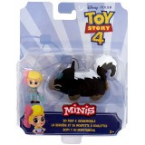 Mattel Toy Story 4: Bo Peep karakter és borzmobilja mini figuraszett (GCY49/GCY62) (GCY49/GCY62) - Játékfigurák