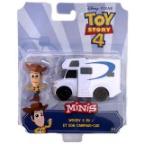 Mattel Toy Story 4: Woody karakter  és  mini figuraszett (GCY49/GCY61) (GCY49/GCY61) - Játékfigurák